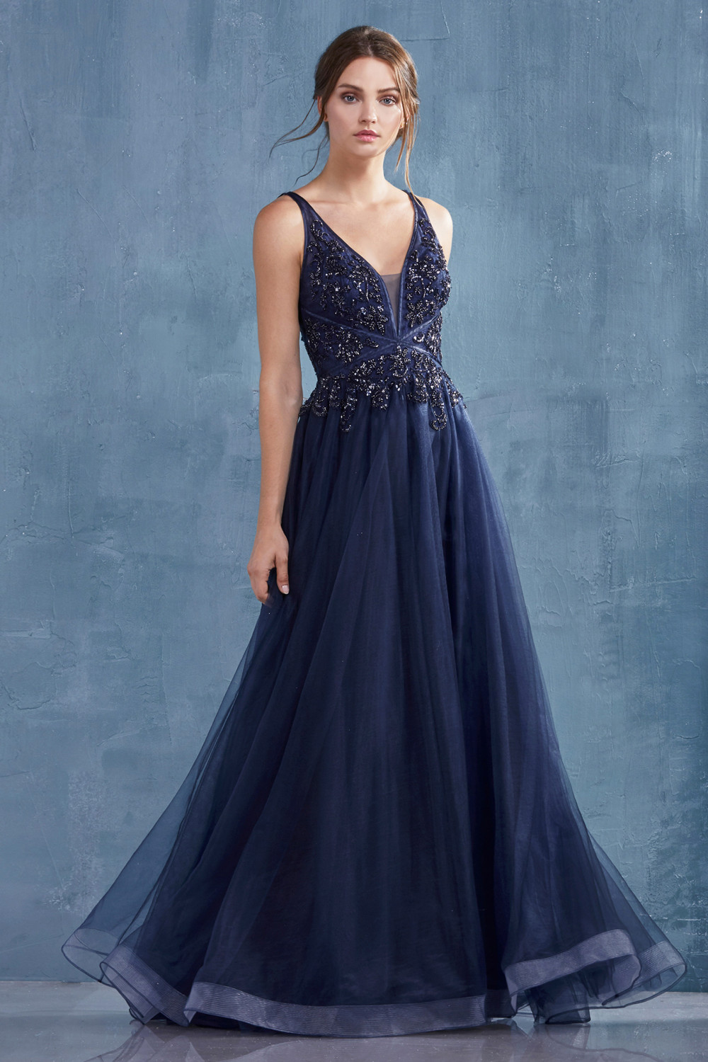 Navy Gown